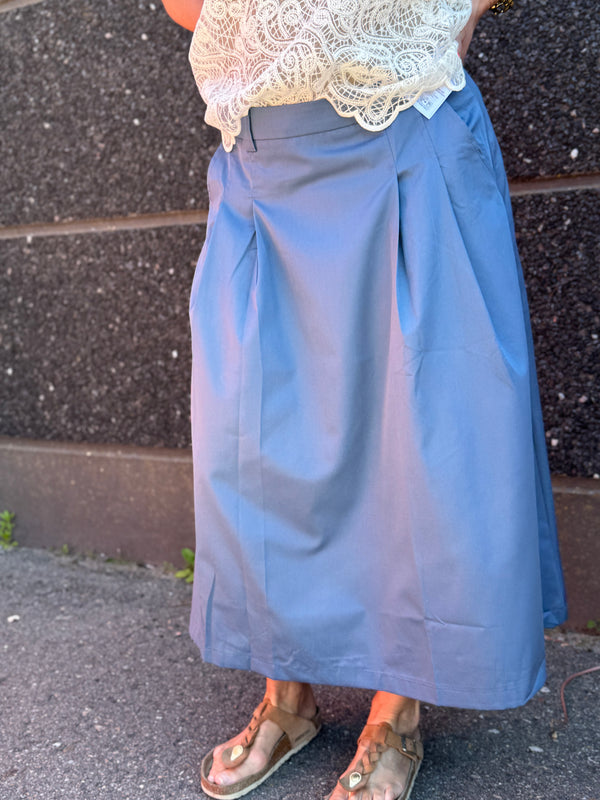 Costa Mani Brick Skirt - Sea Blue