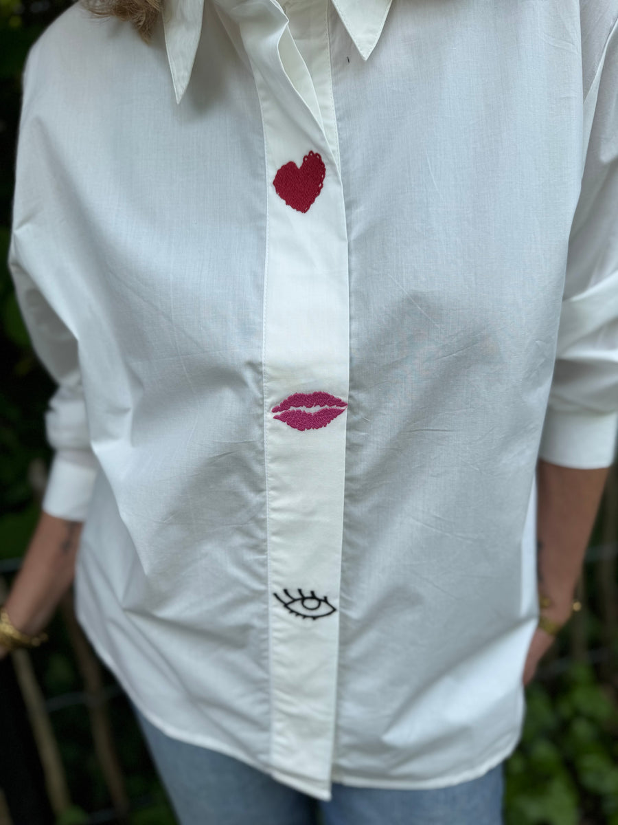 Culture Odette Shirt - Spring Gardenia