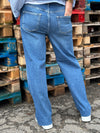 Isay Torino Highwaist Jeans - Mid Old School