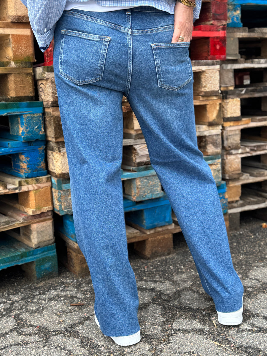 Isay Torino Highwaist Jeans - Mid Old School