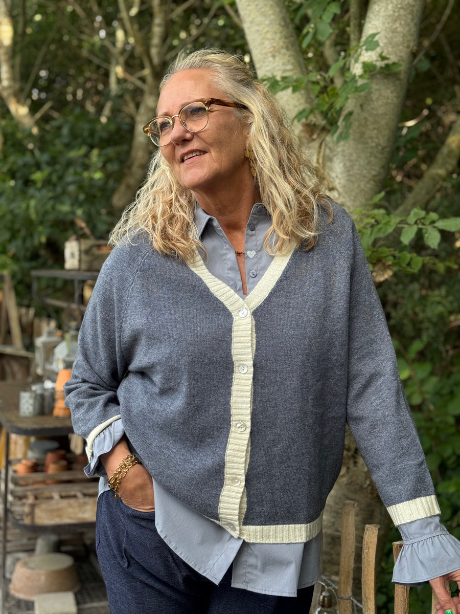 Costa Mani Kash Cardigan - Blue