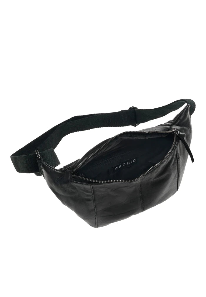 Orchid Bumbag med canvas rem - Black | Orchid | Køb online hos Moster D – Hurtig levering