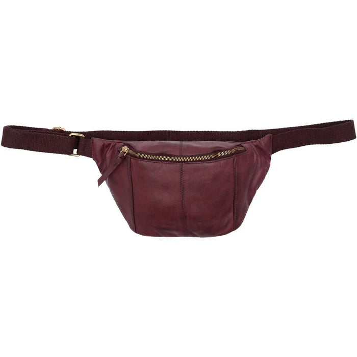 Orchid Bumbag med canvas rem - Windsor Wine | Orchid | Køb online hos Moster D – Hurtig levering