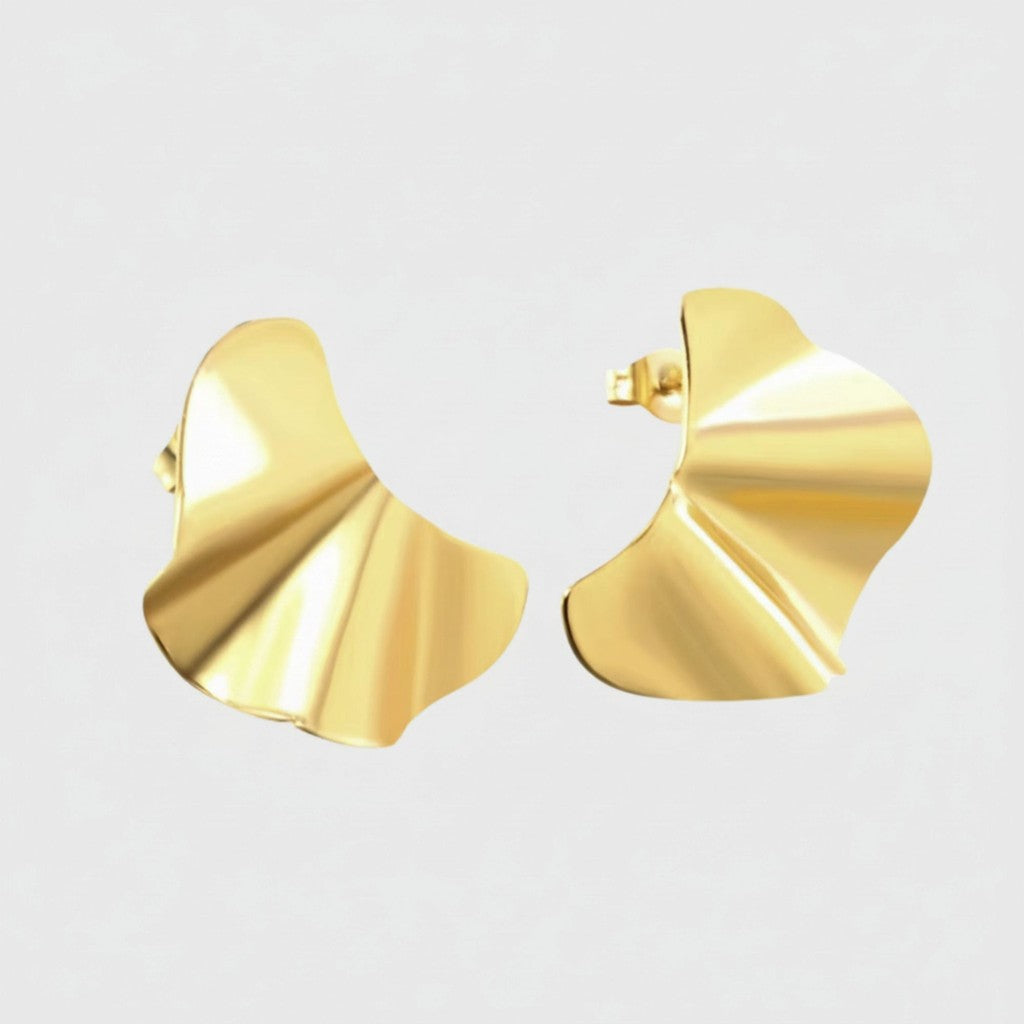 muun studios Bel Earrings - 18K Gold Plated Earring 18K Gold Plated