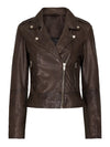 Notyz Biker Jacket - Almond Brown | Notyz | Køb online hos Moster D – Hurtig levering