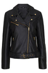 Notyz Biker Jacket - Black w. Gold | Notyz | Køb online hos Moster D – Hurtig levering