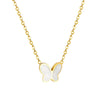 muun studios Butterfly Necklace - 18K Gold Plated 