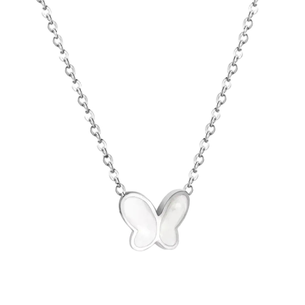 muun studios Butterfly Necklace - 18K Gold Plated 