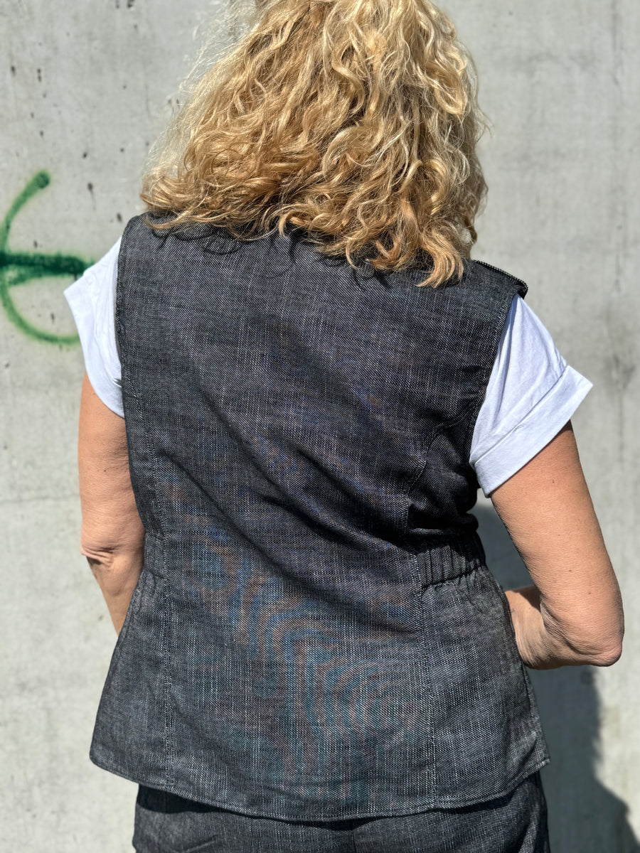 Nü Denmark Davia Top - Black Mix