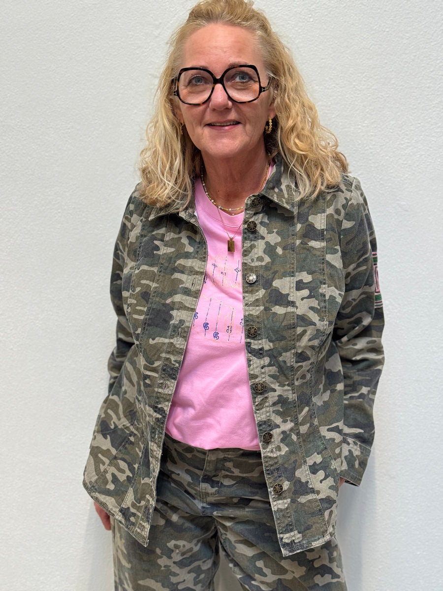 Culture Camilja Shirt - Camouflage