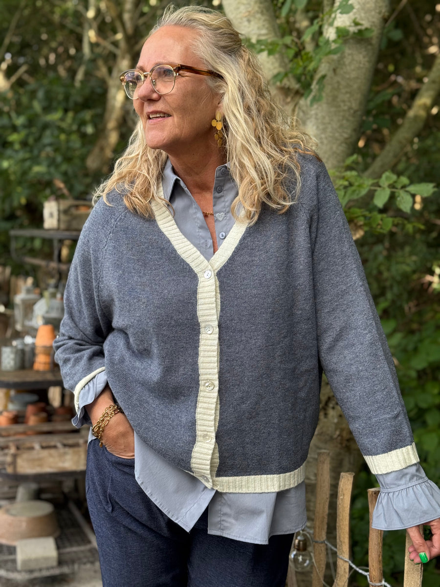 Costa Mani Kash Cardigan - Blue