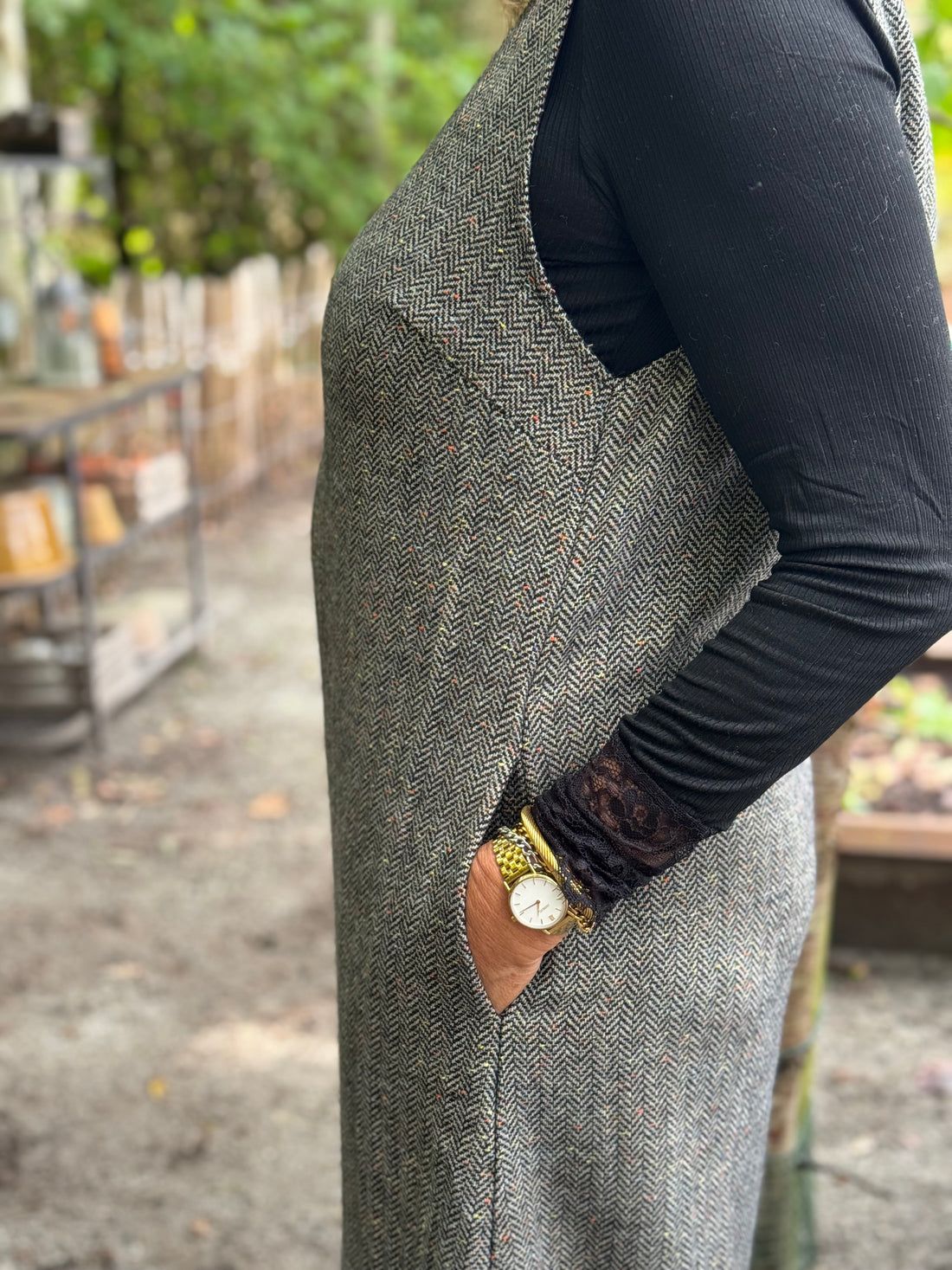 Nümph Avey Dress - Caviar
