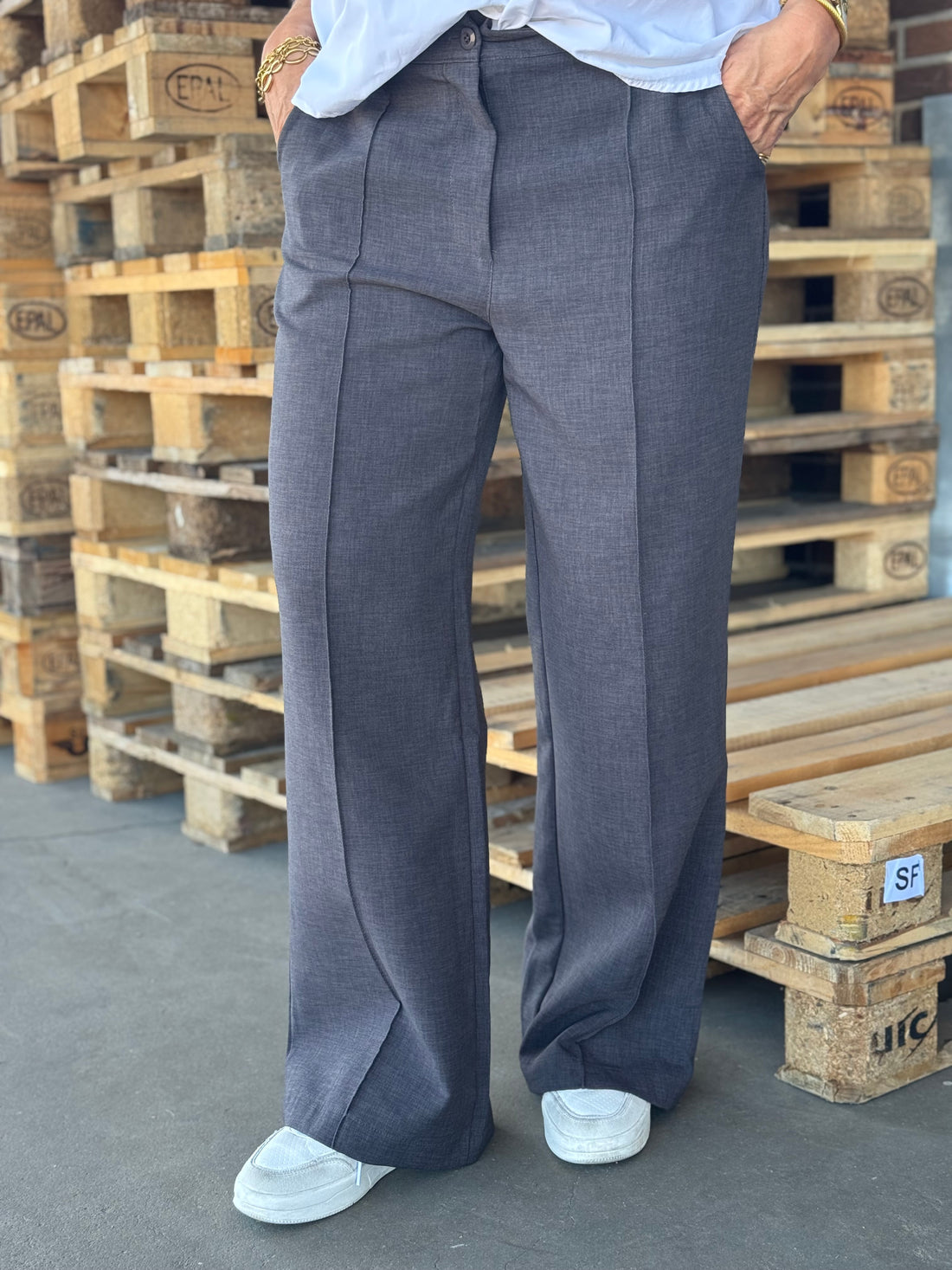Nü Denmark Alina Trousers - Grey