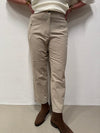 Isay Firenze Higtwaist Pant - Sand