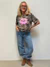 Culture Dorit Gith T-shirt - Green Camouflage