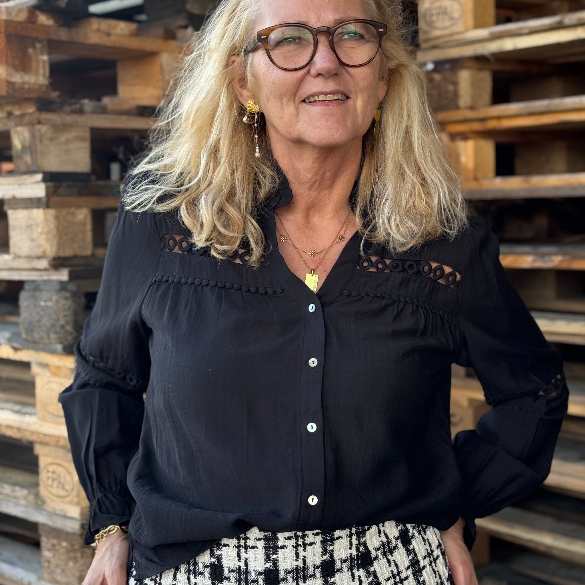 Costa Mani Elijah Shirt - Black