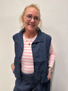 Nü Denmark Cecil Vest - Denim Blue