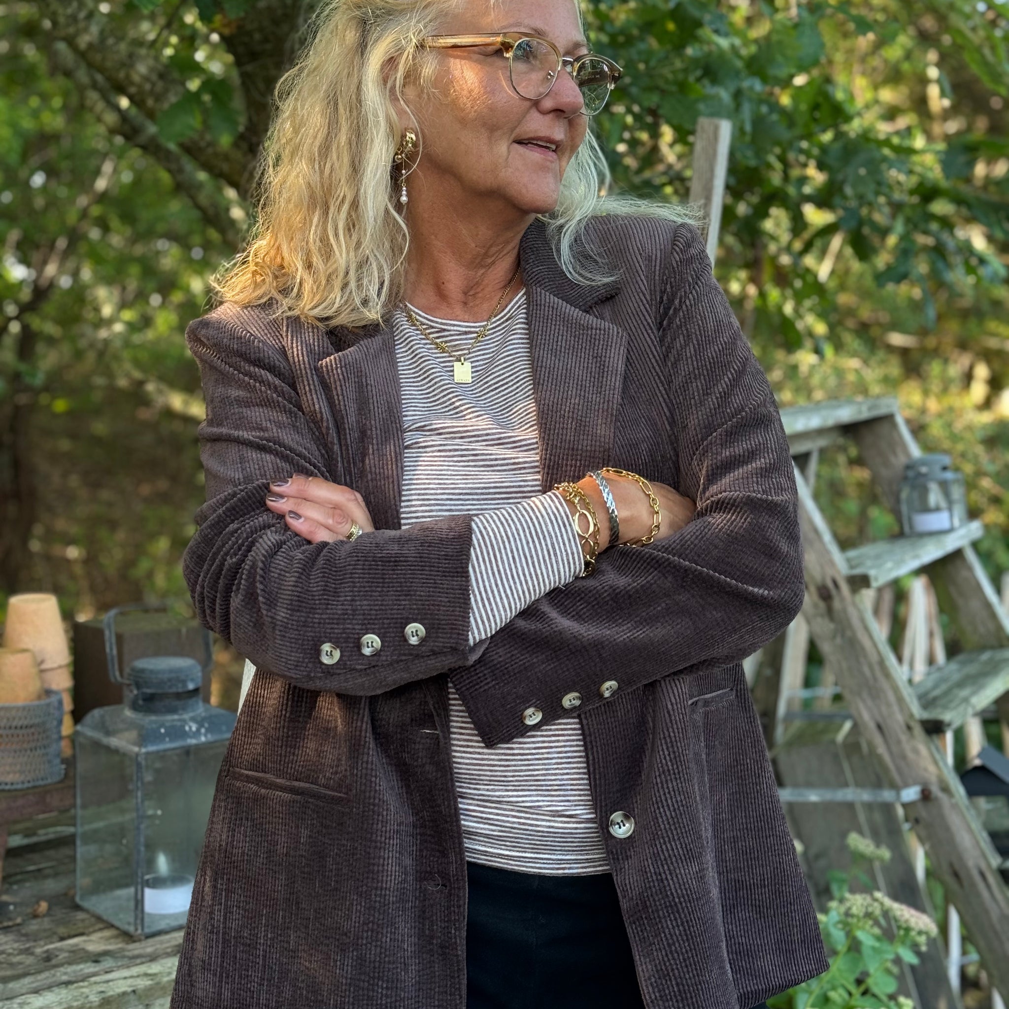 Nümph Thea Blazer - Black Coffee
