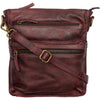 Orchid Cross Body Bag - Antique Brown w. Brass acc