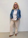 Isay Como Twill Pant - Dark Sand