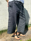 Nü Denmark Davia Culotte Trousers - Black Mix