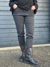 Isay Monza Straight Jeans - Black Denim Wash