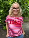 Marta du château Hertha Tee - Pink/Red