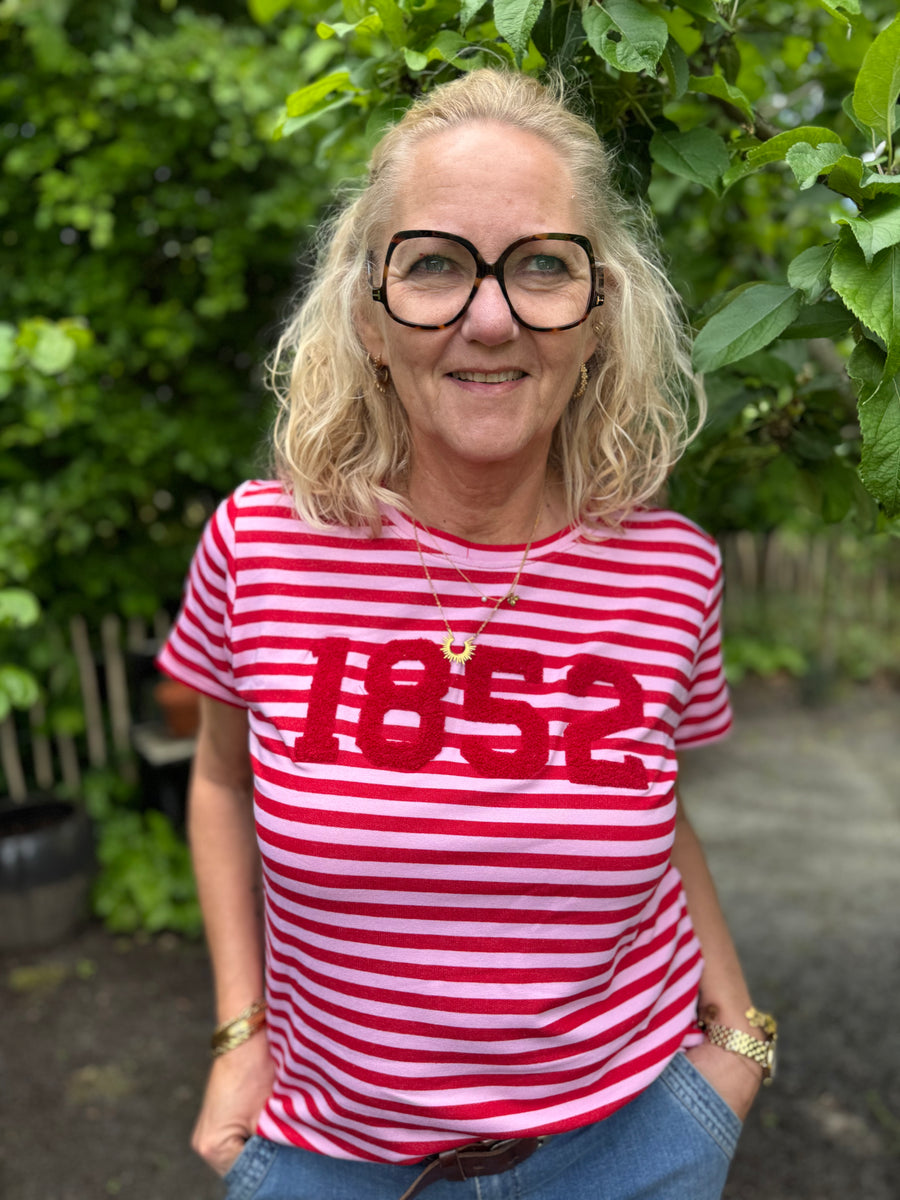 Marta du château Hertha Tee - Pink/Red