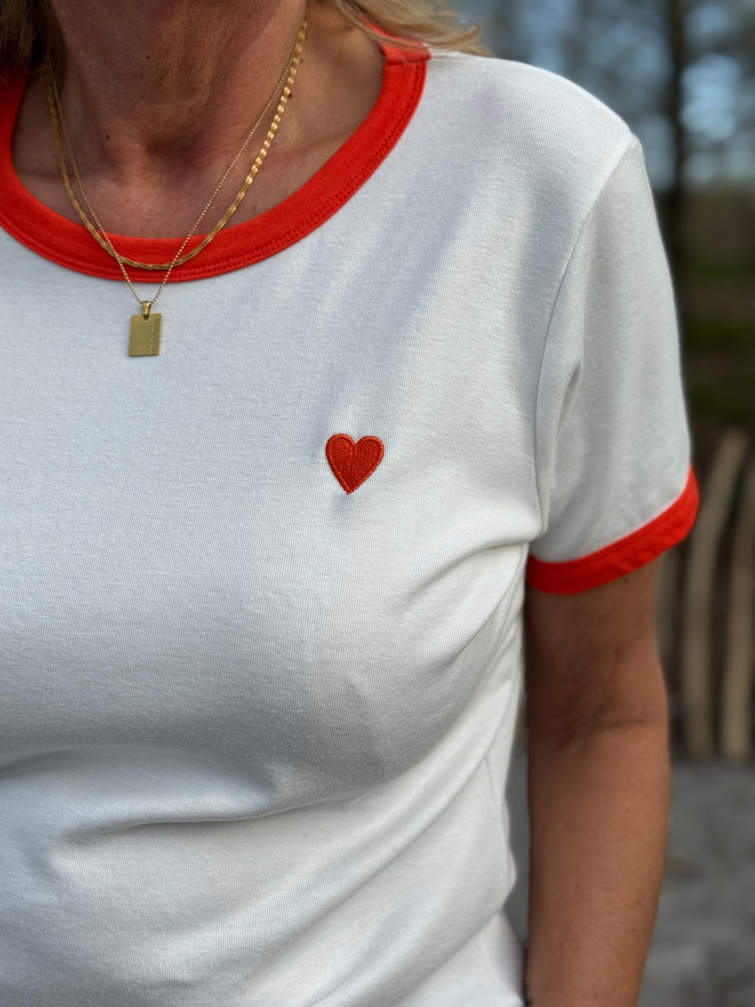 Kaffe Lilian T-shirt - Granadine