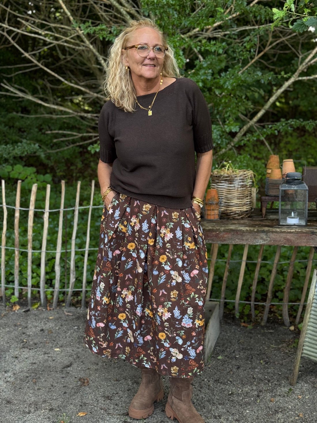 Marta du château Costanza Knit - Moro Scuro