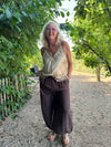Kaffe Alberta Pants - Coffee Bean
