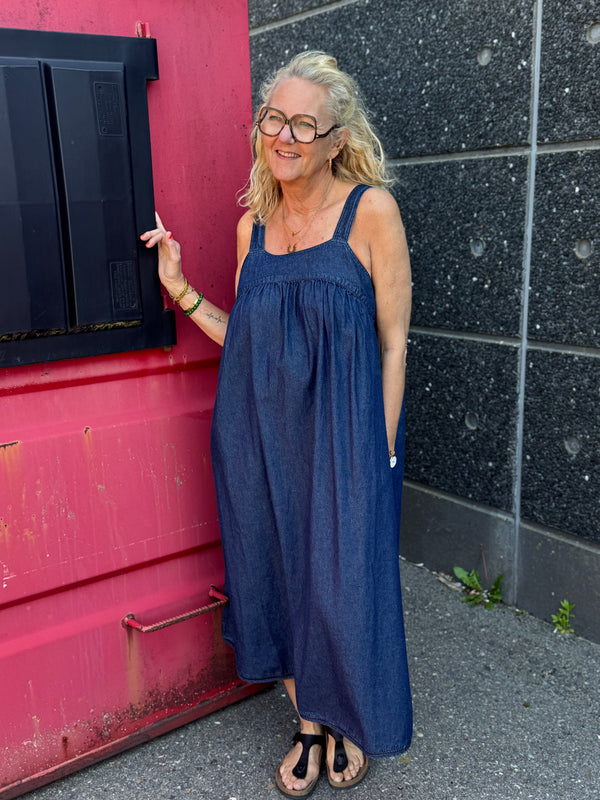 Costa Mani Dede Denim Dress - Denim