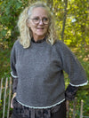 Cream Kibana Knit Pullover - Java Melange