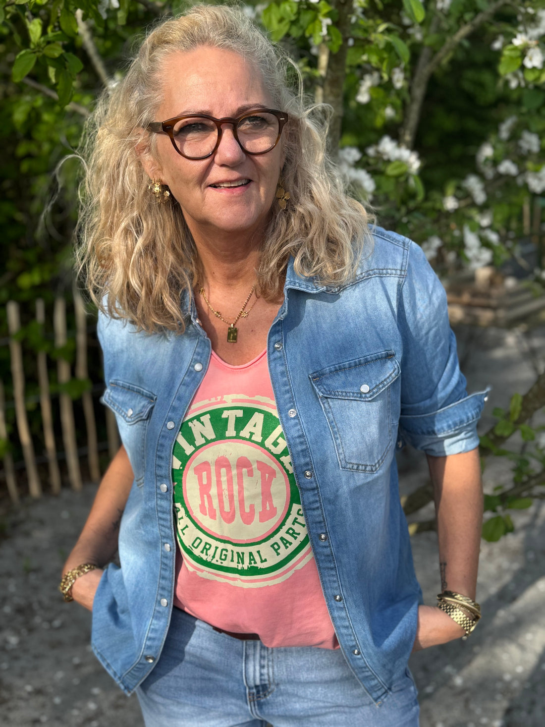 Costa Mani Silly Denim Shirt