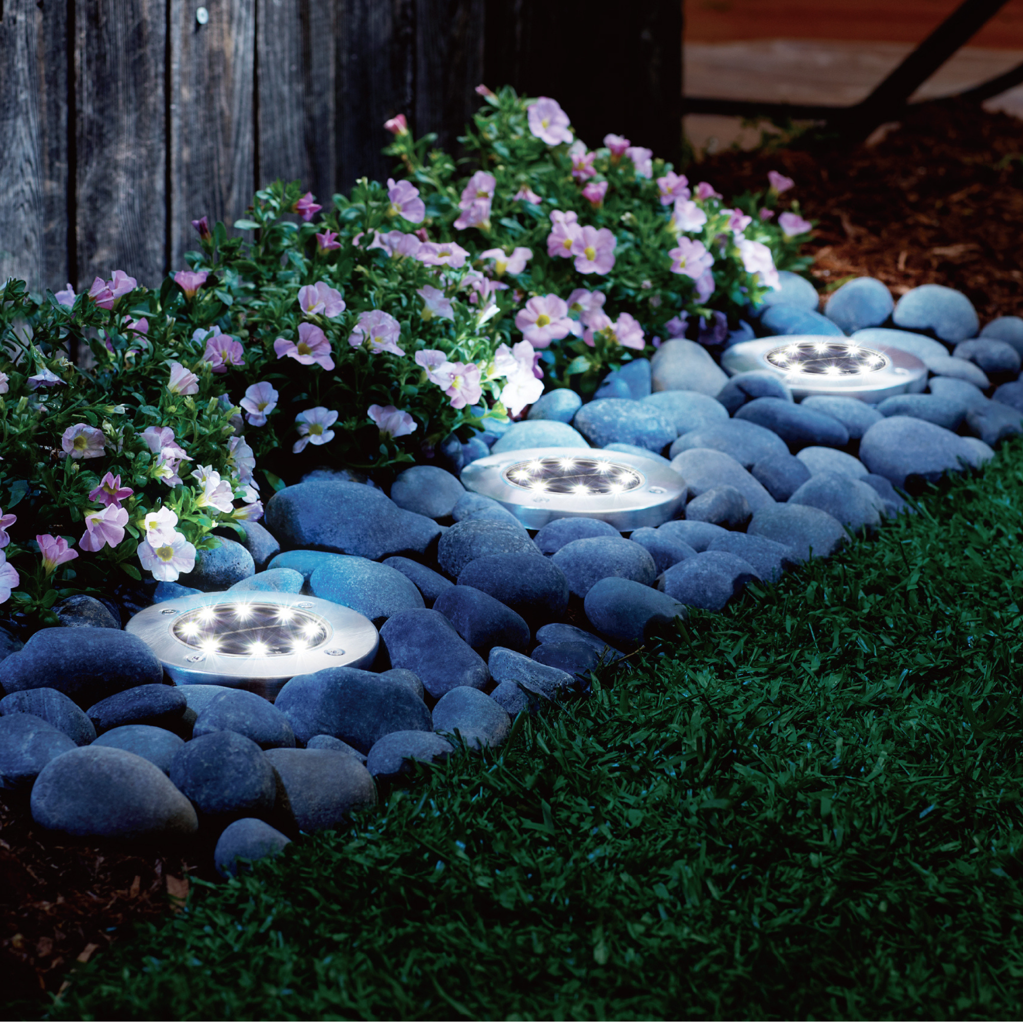LED Solcelle Havespots 2 Stk.