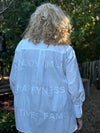 Costa Mani Letters Shirt - White