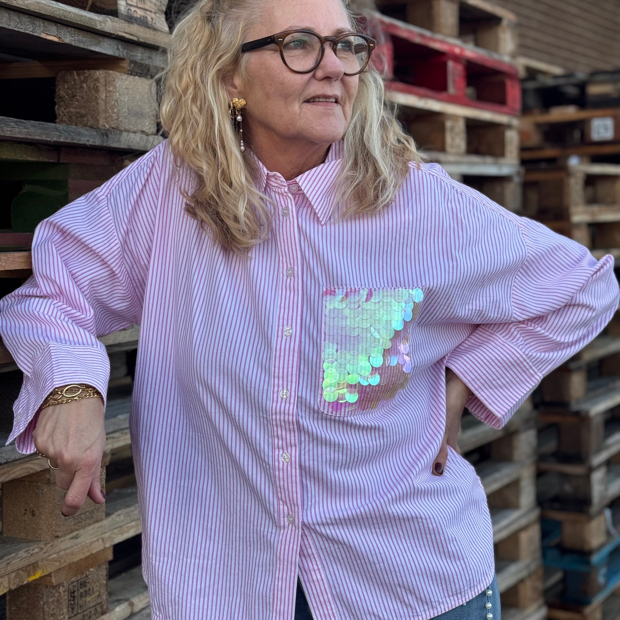 Nümph Darmi Shirt - Fuchsia Pink