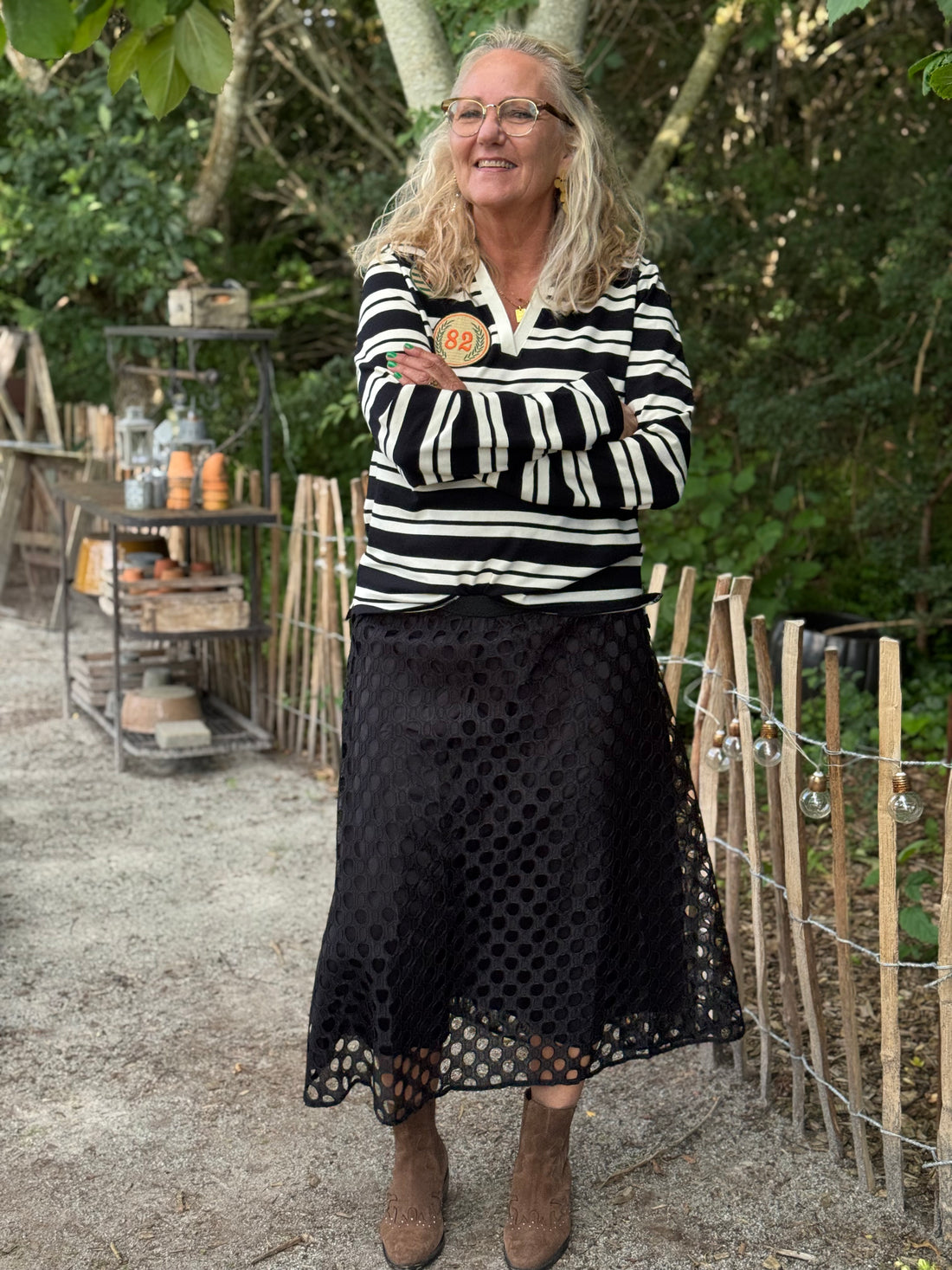 Costa Mani Pinki Skirt - Black