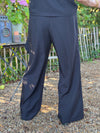 Isay Ova Wide Pant - Black