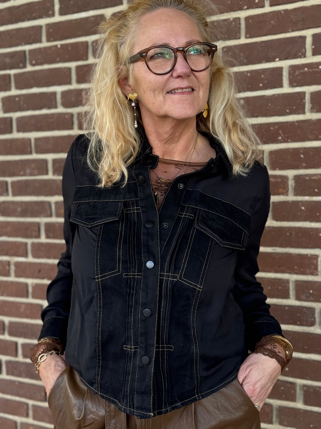 Nü Denmark Beate Shirt - Black