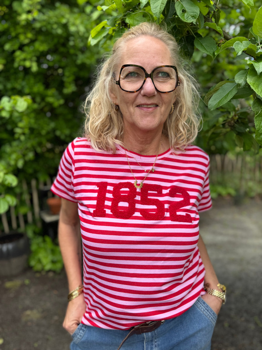 Marta du château Hertha Tee - Pink/Red