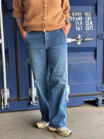 Isay Portofino Wide Jeans - Classic Wash