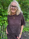 Cream Baja SS Blouse - Java