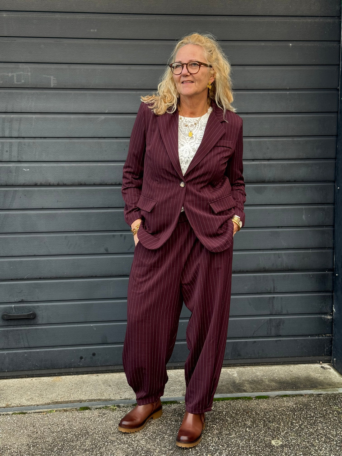 Marta du château Kenzie Pant - Bordeaux