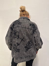 Kaffe Ross Denim Jacket - Dark Grey Washed