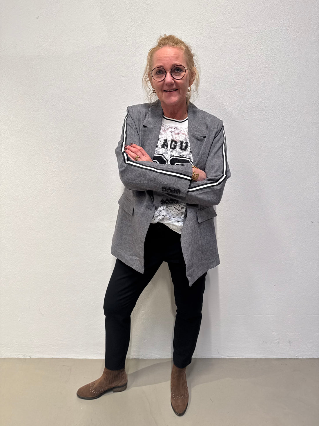 Isay Firenze Stretch Chino - Black