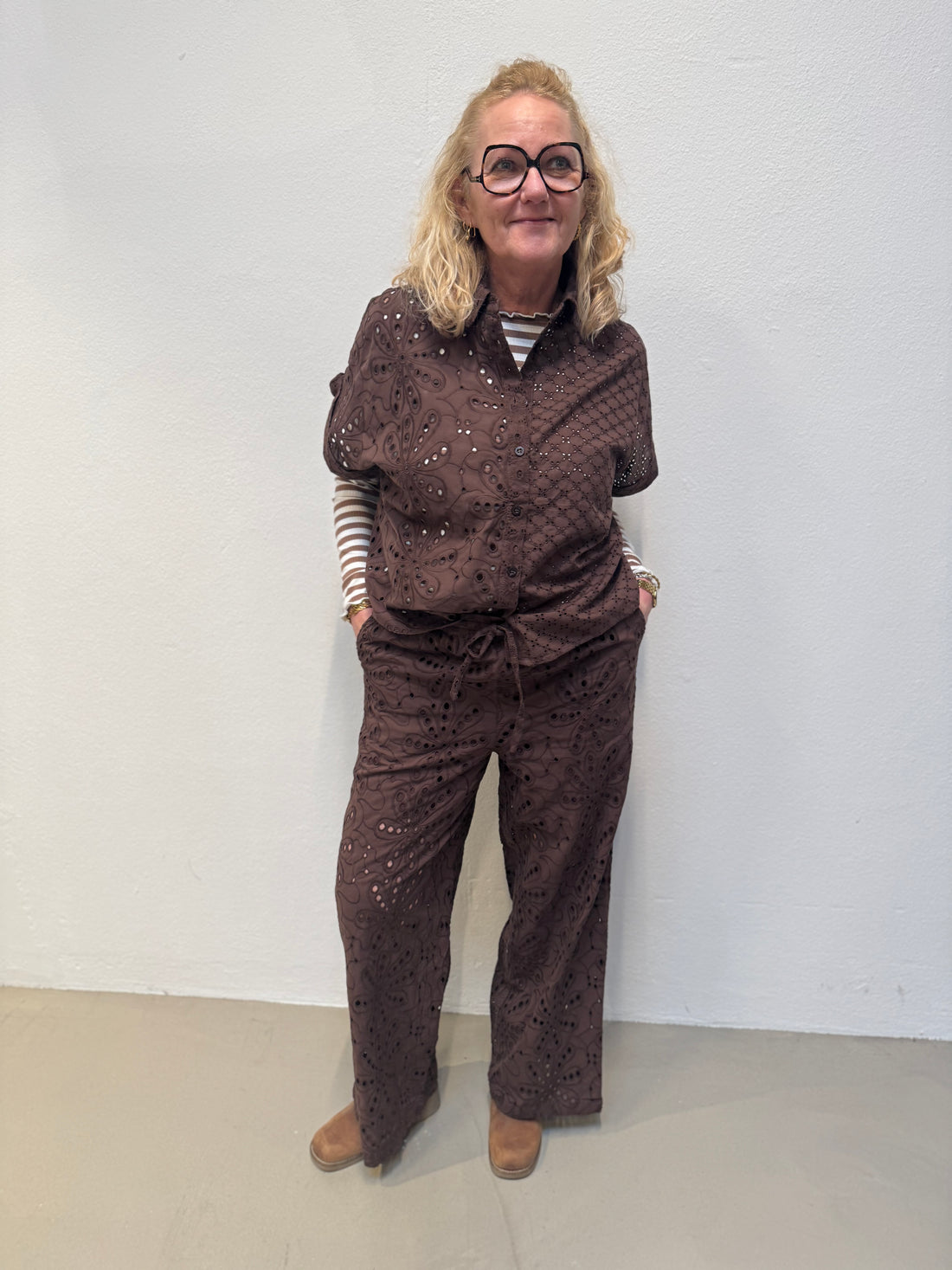 Nümph Palma Pants - Chicory Coffee