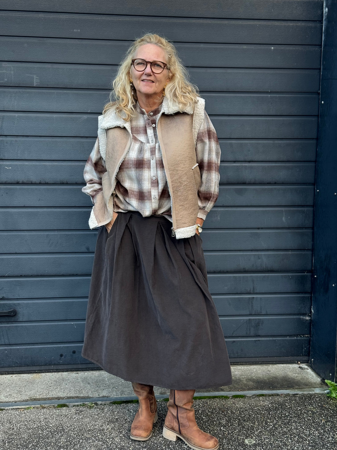 Marta du château Ciela Skirt - Moro Solid