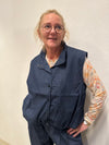 Nü Denmark Cecil Vest - Denim Blue