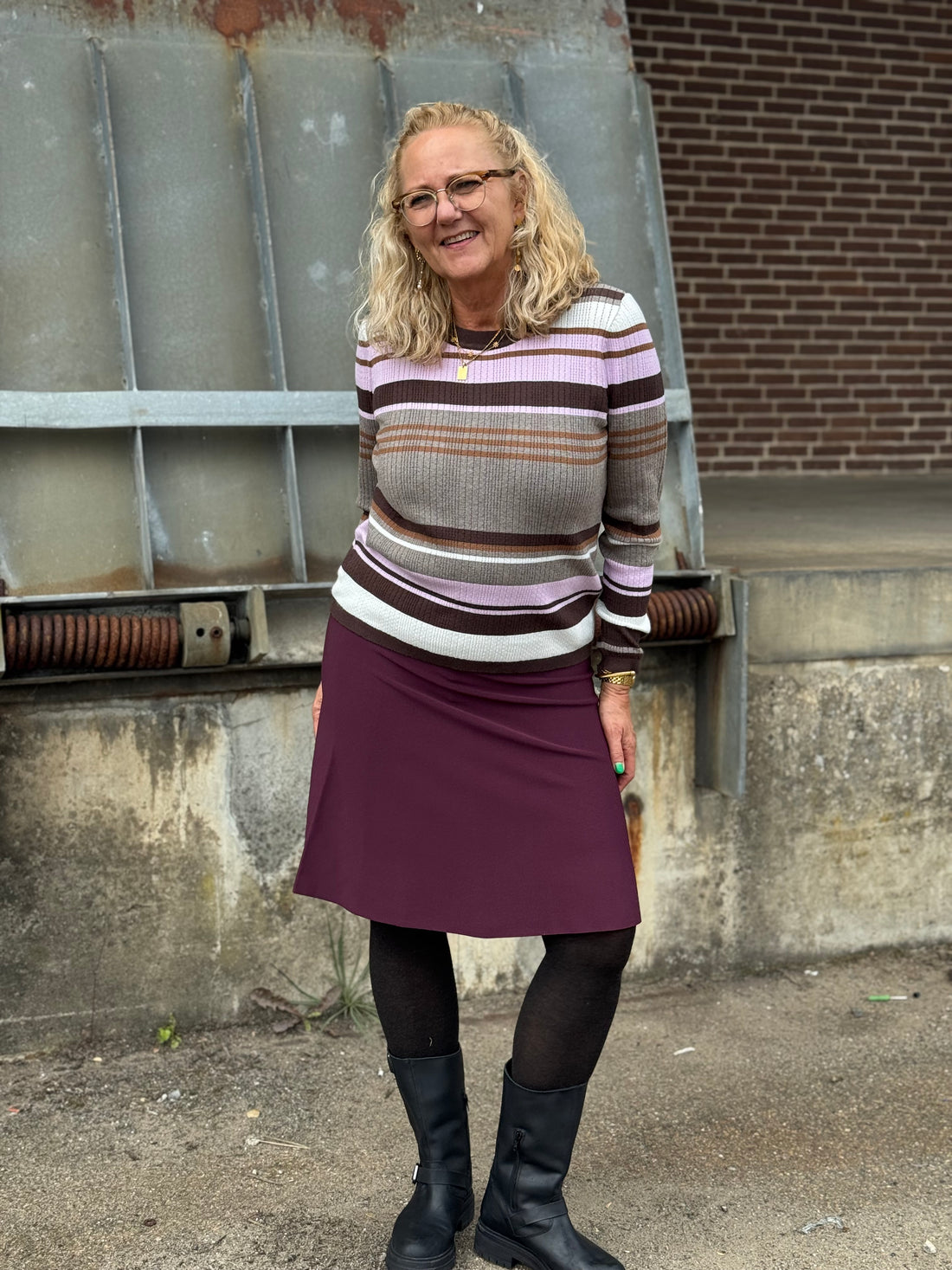 Nümph Lilly Pilly Skirt - Winetasting